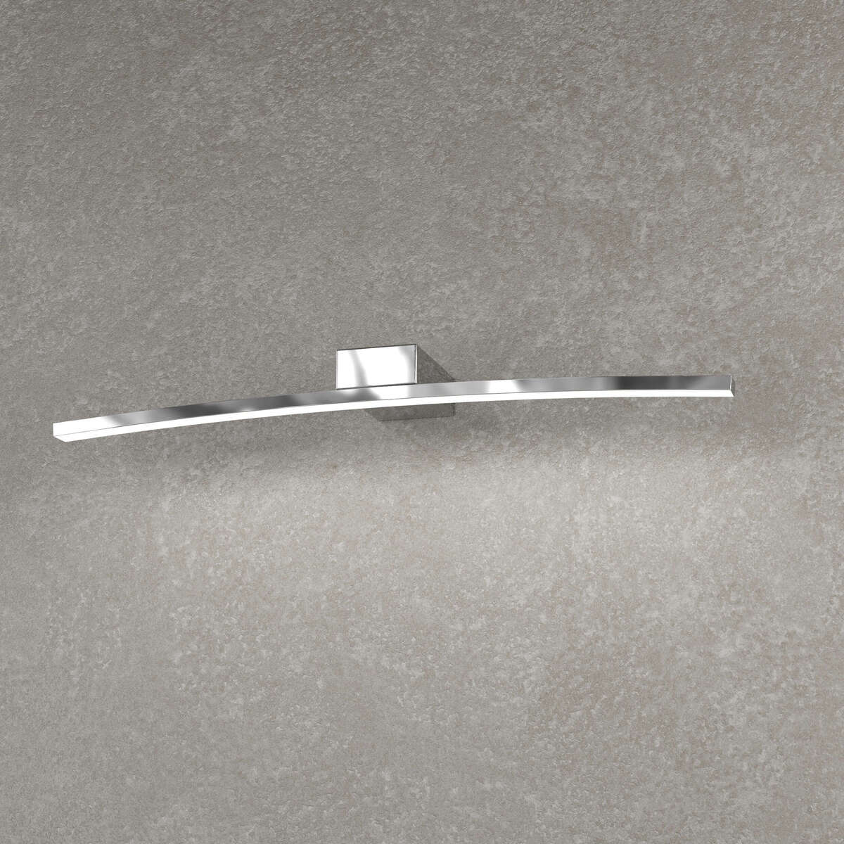 1152/AP C-CR CURVED APPLIQUE PICCOLA LUCE CALDA CROMO