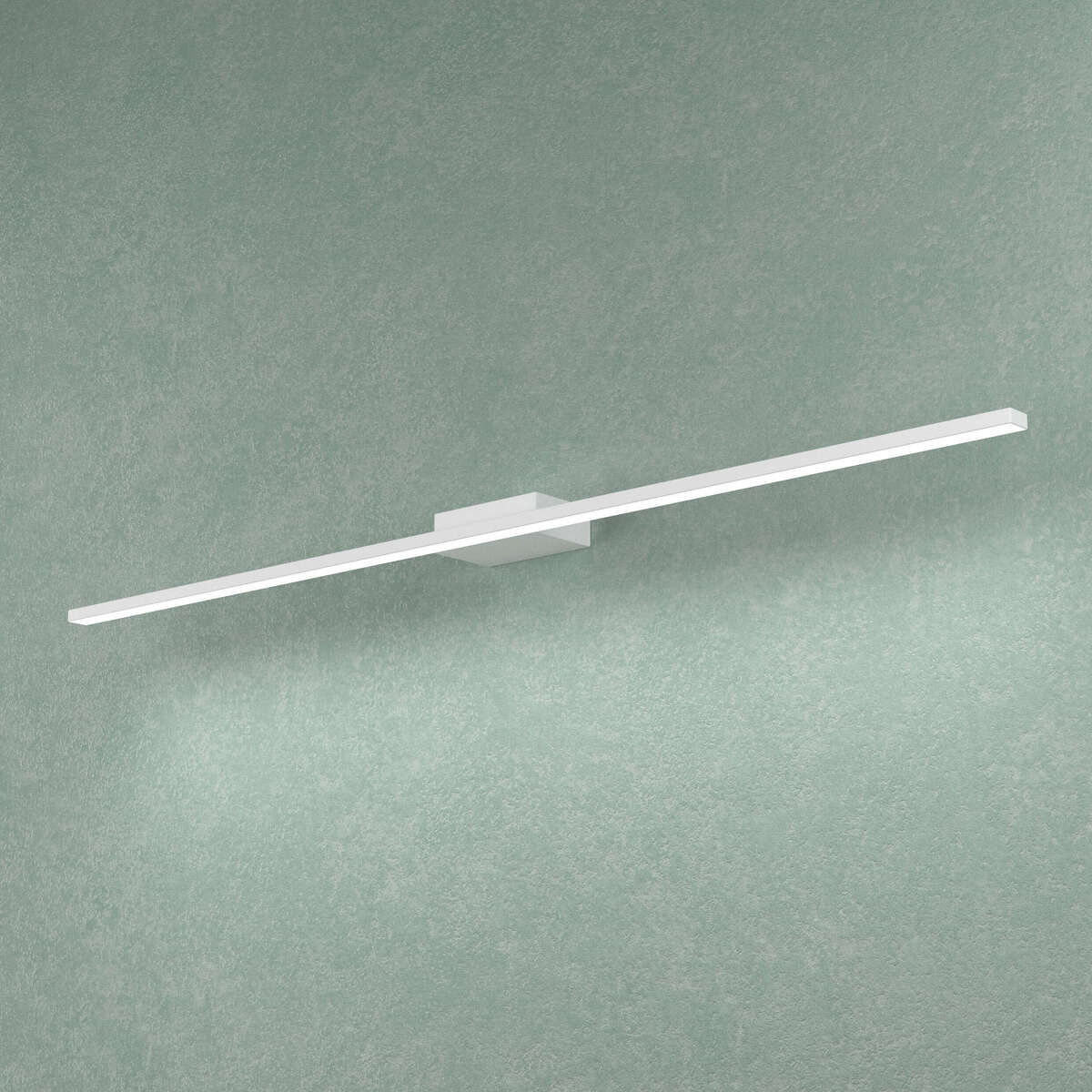 LINE APPLIQUE GRANDE LUCE CALDA BIANCO