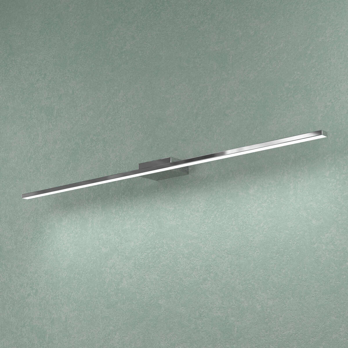 LINE APPLIQUE GRANDE LUCE CALDA CROMO