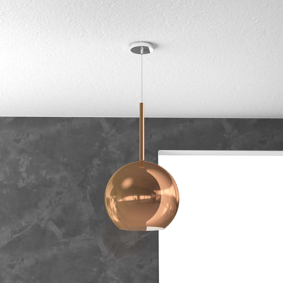 1155CR/SG-RA FUTURE SOSP. CROMO 1 LUCE GRANDE RAME