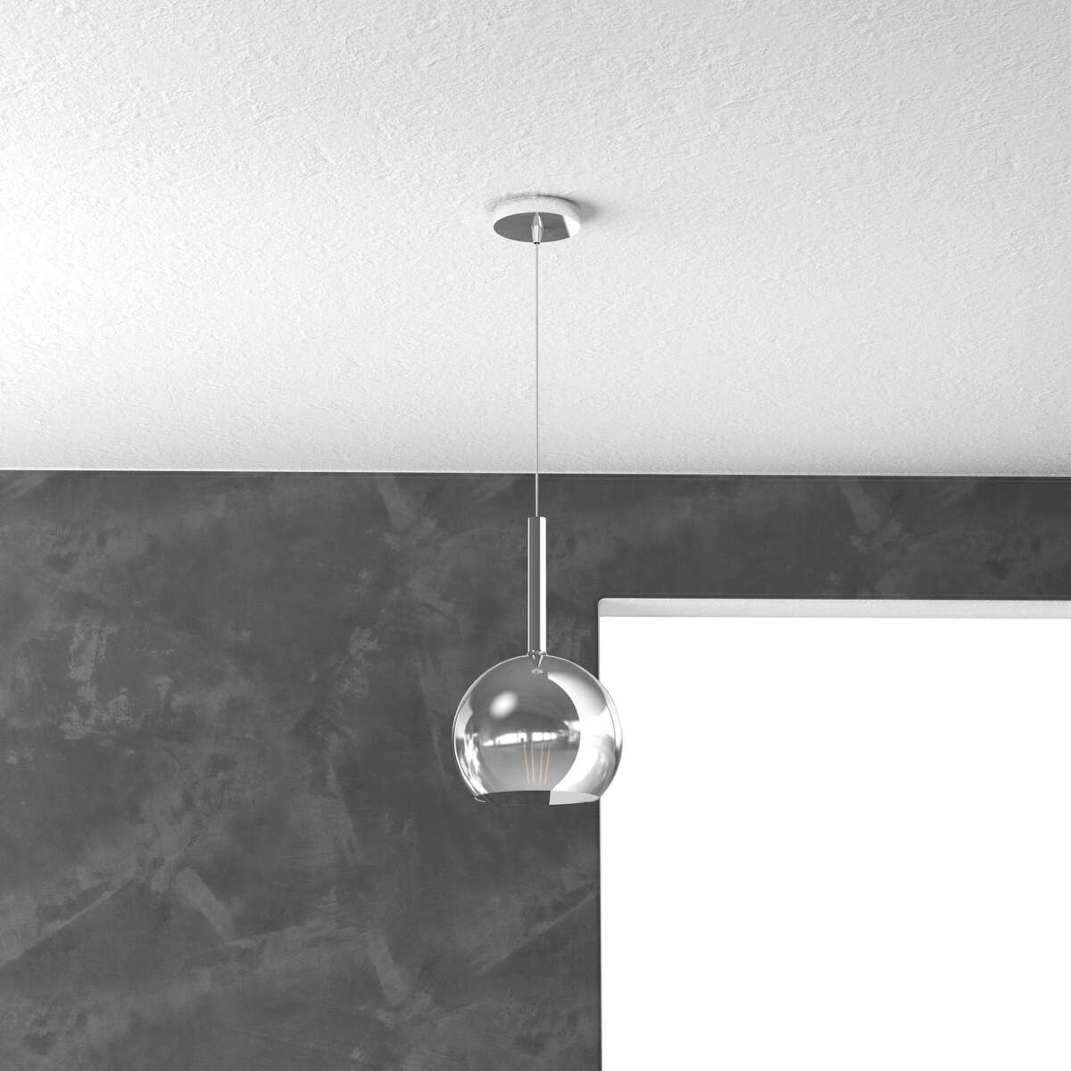 1155CR/SP-CR FUTURE SOSP. CROMO 1 LUCE PICCOLA CROMO