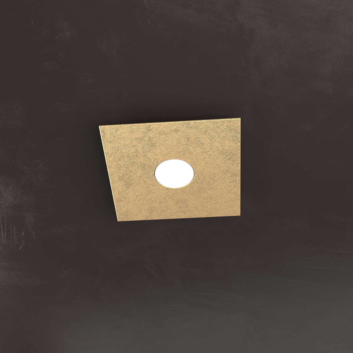 1156/1L-FO ECCENTRIC APPLIQUE/PLAFONIERA 1 LUCE FOGLIA ORO