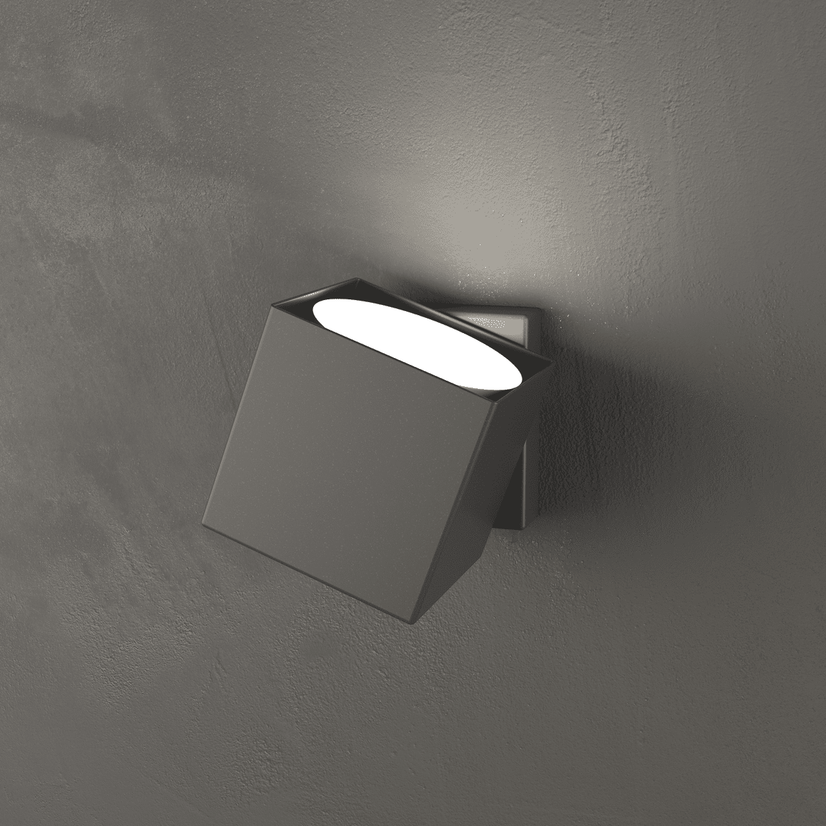 ROTATION APPLIQUE 1 LUCE GRIGIO ANTRACITE