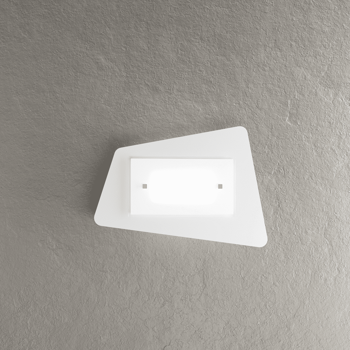 1175/AP UNUSUAL APPLIQUE/PLAFONIERA RETTANGOLARE PICCOLA 1 LUCE