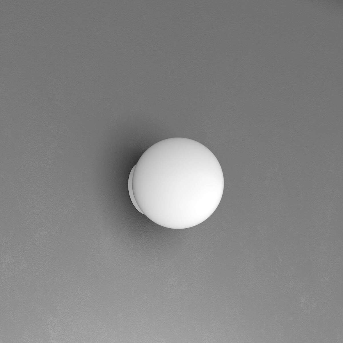 1195BI/A MARS APPLIQUE BIANCO D.20 CM. 1 LUCE