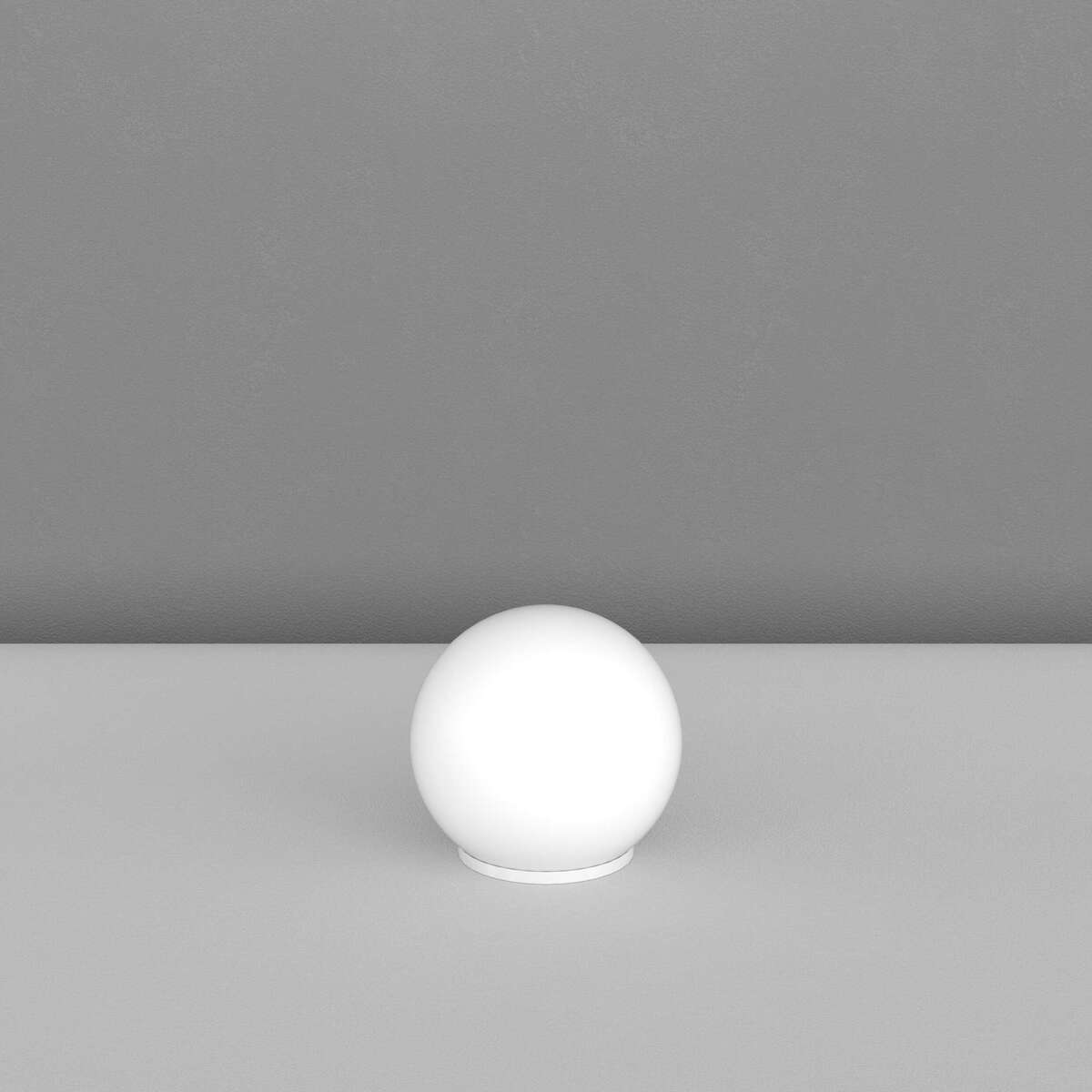 1195BI/LT25 MARS LAMPADA DA TAVOLO BIANCO D.25 CM. 1 LUCE