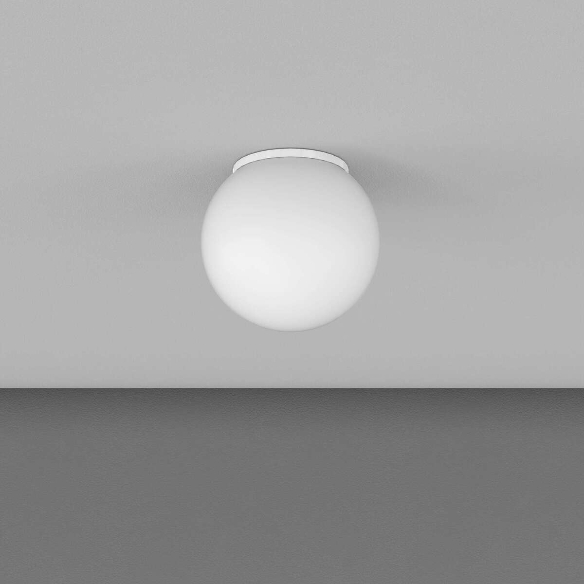 1195BI/PL25 MARS PLAFONIERA BIANCO D.25 CM. 1 LUCE