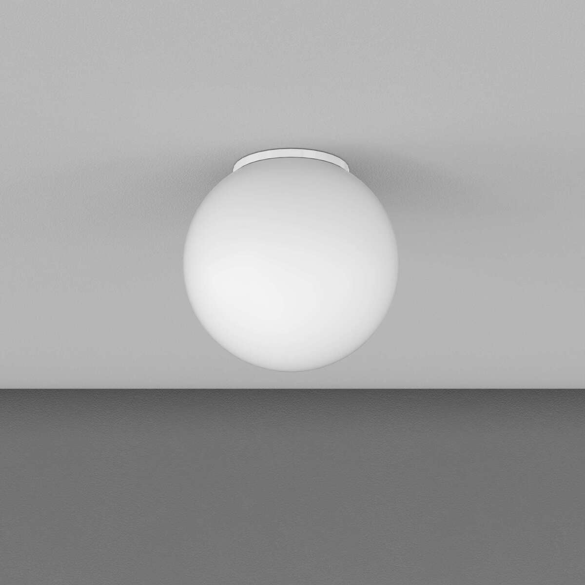 1195BI/PL30 MARS PLAFONIERA BIANCO D.30 CM. 1 LUCE