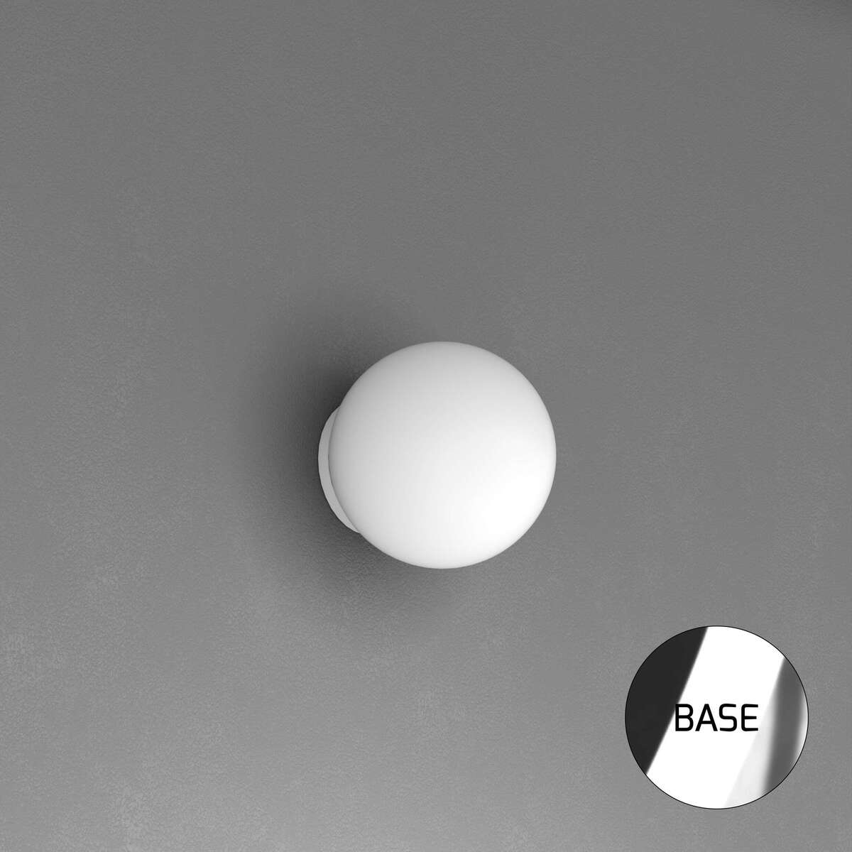 MARS APPLIQUE CROMO D.20 CM. 1 LUCE