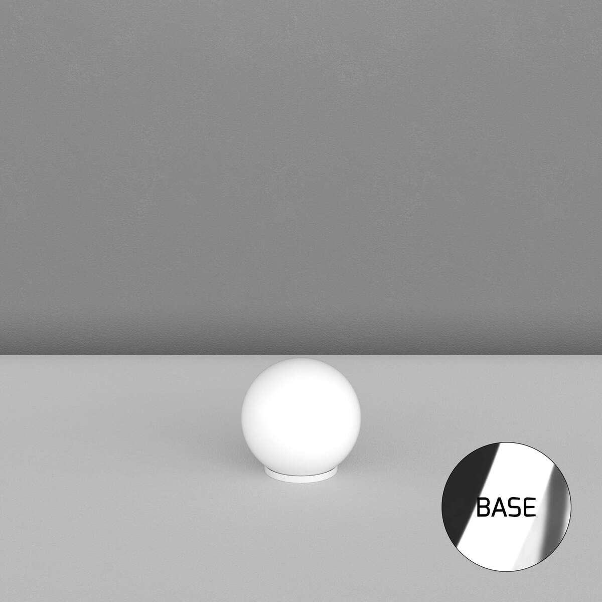 MARS PORTATILE CROMO D.20 CM. 1 LUCE