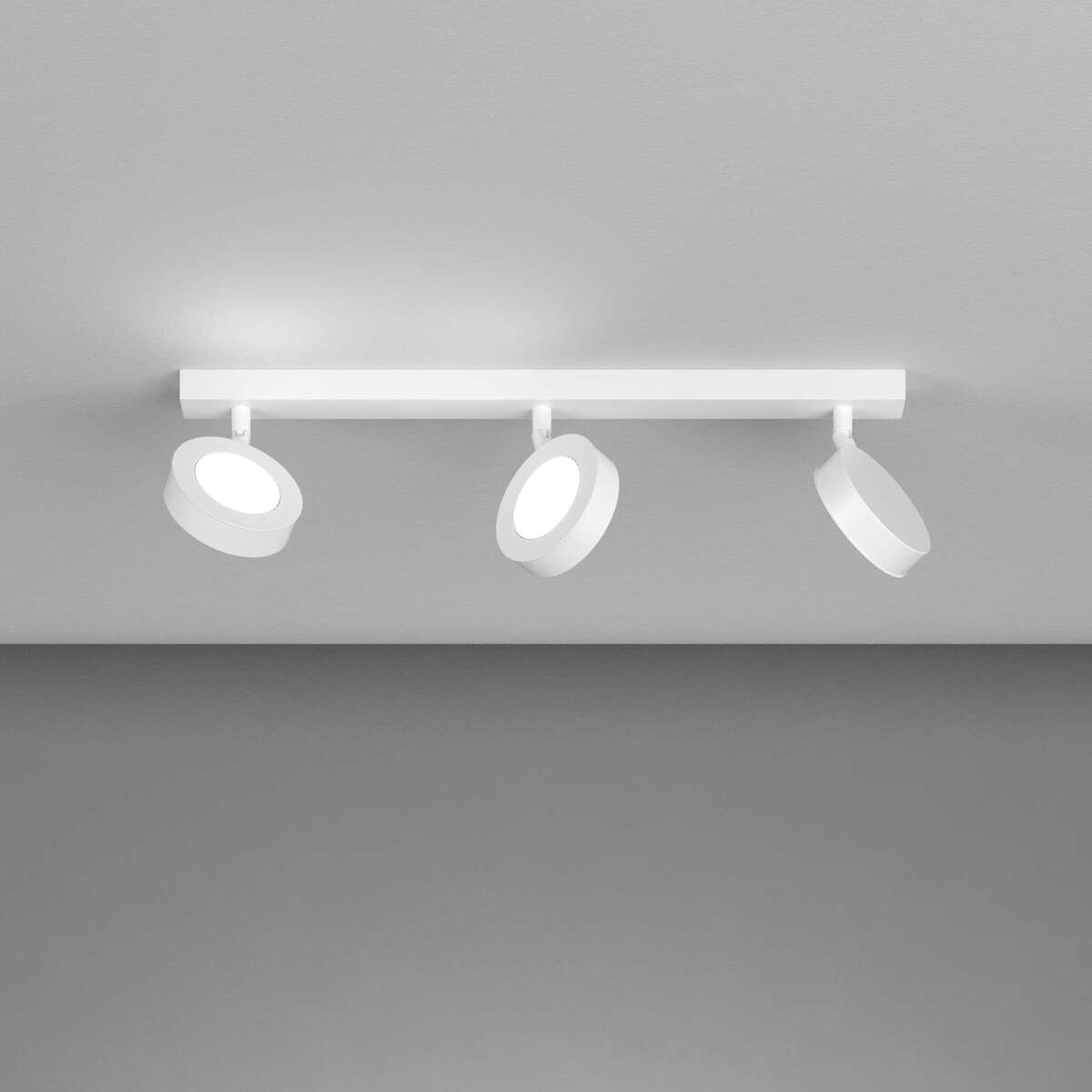 RYAN APPLIQUE/PLAFONIERA 3 LUCI RETTANGOLARE BIANCO