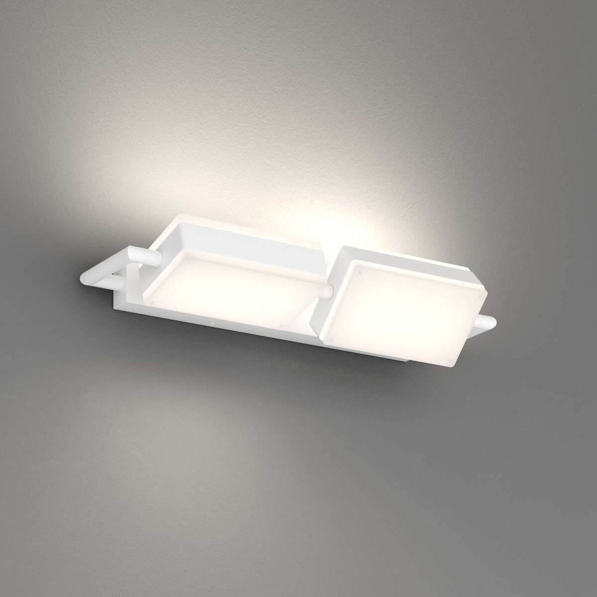 1212/4-BI KUBI APPLIQUE/PLAFONIERA GRANDE BIANCO A LED INTEGR. SWITCH 3000/4000