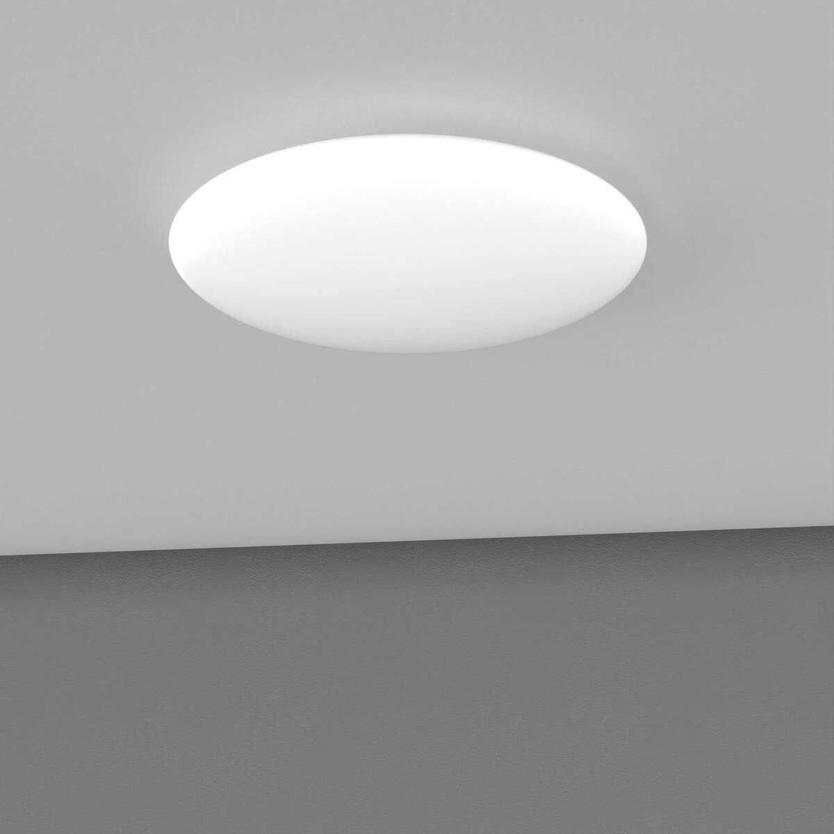 1233/60 DISCOVERY APPLIQUE/PLAFONIERA 60 CM. 3 LUCI VETRO BIANCO OPALE
