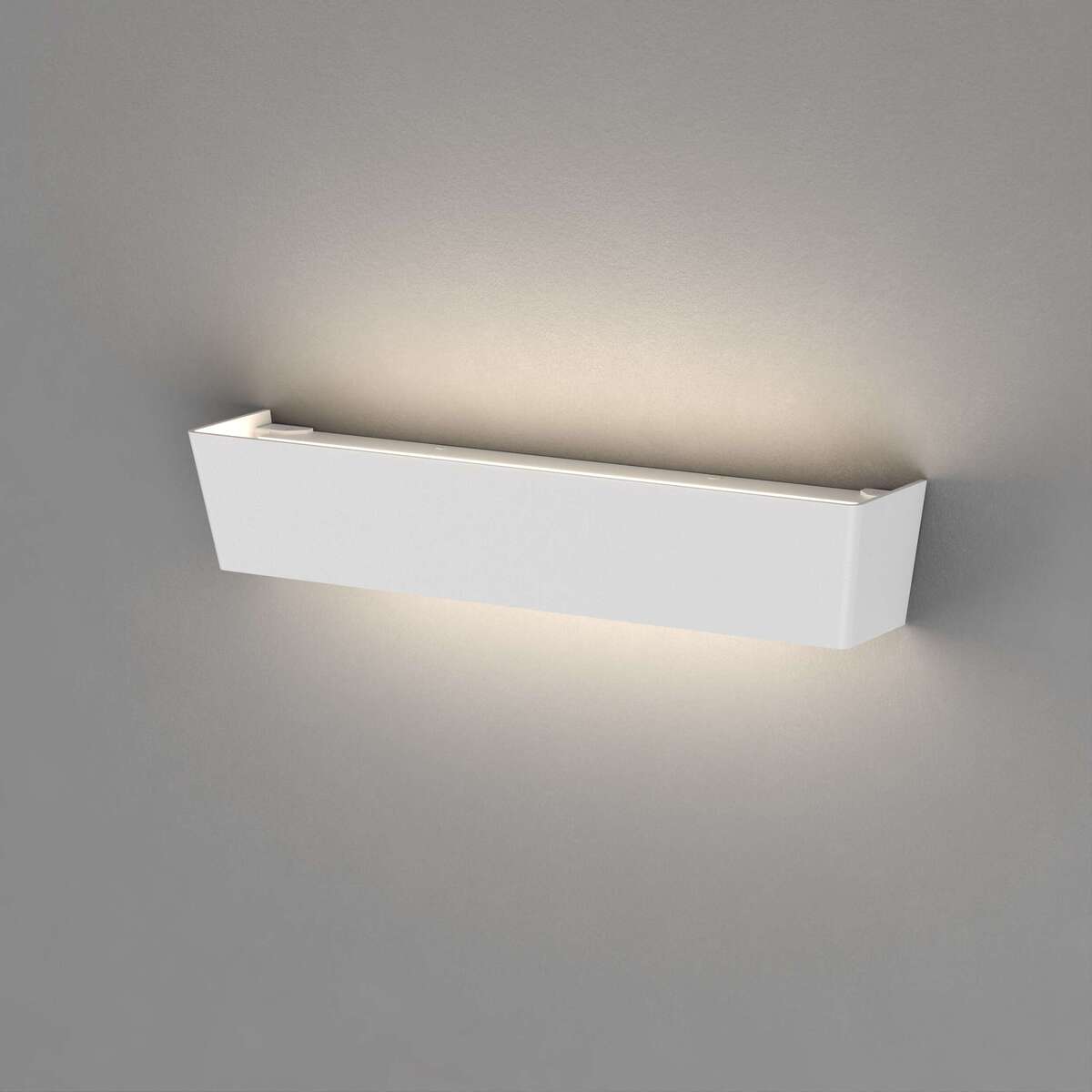 1235/AG-BI KING APPLIQUE 49 CM. BIANCO A LED INTEGR. SWITCH 3000/3500/4000