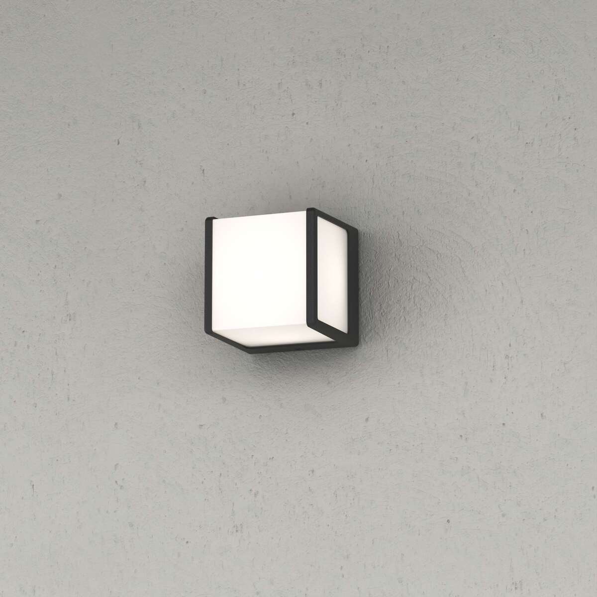 DUBAI-GA DUBAI APPLIQUE/PLAFONIERA 11CM. 1 LUCE GRIGIO ANTRACITE IP54 GX53 NON INCLUSA