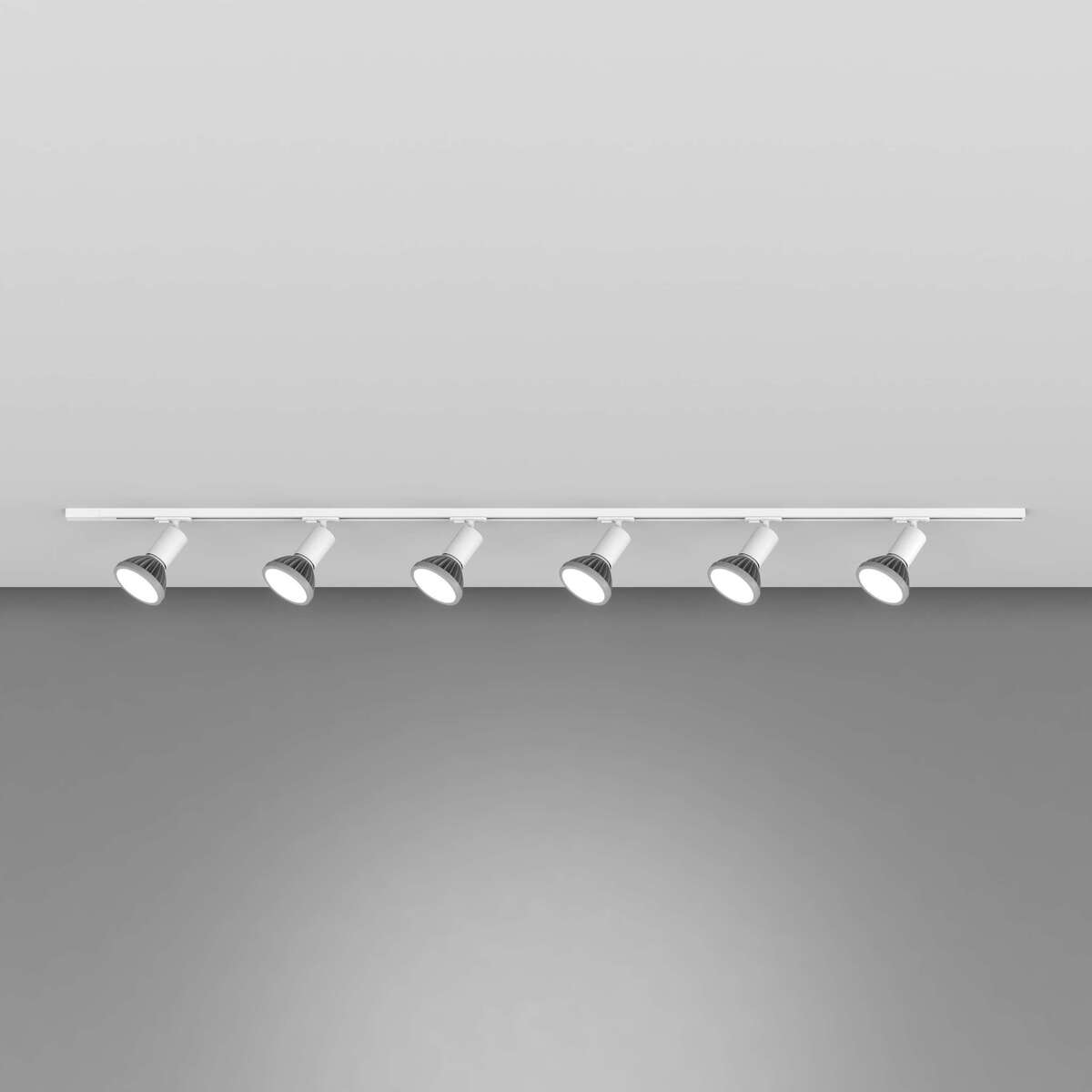 MONO/AMOSKIT-200-BI MONO KIT BINARIO BIANCO 200 CM. + 6 PZ. FARETTO AMOS BIANCO