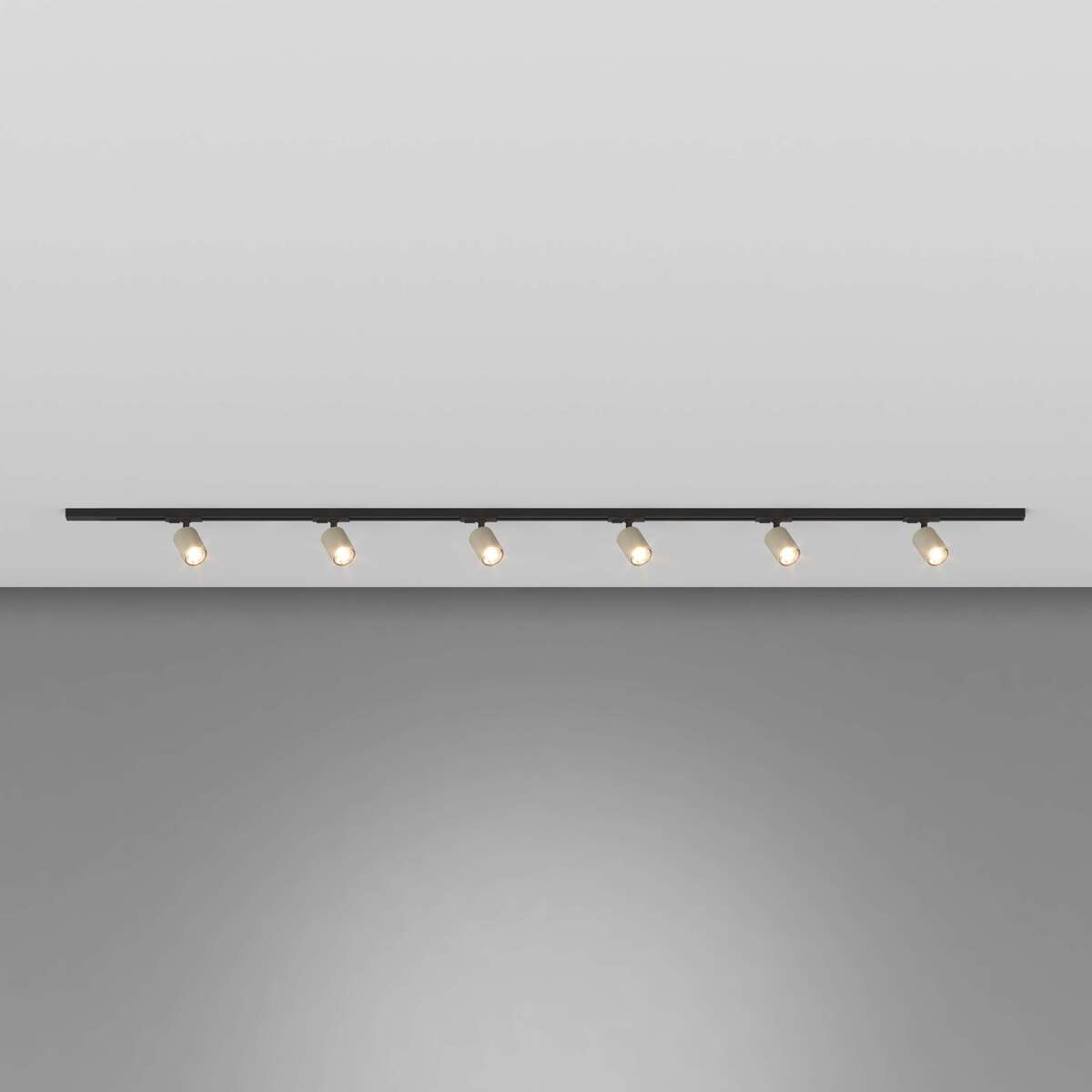 MONO/YARIKIT-200-SA MONO KIT BINARIO NERO 200 CM. + 6 PZ. FARETTO YARI SABBIA