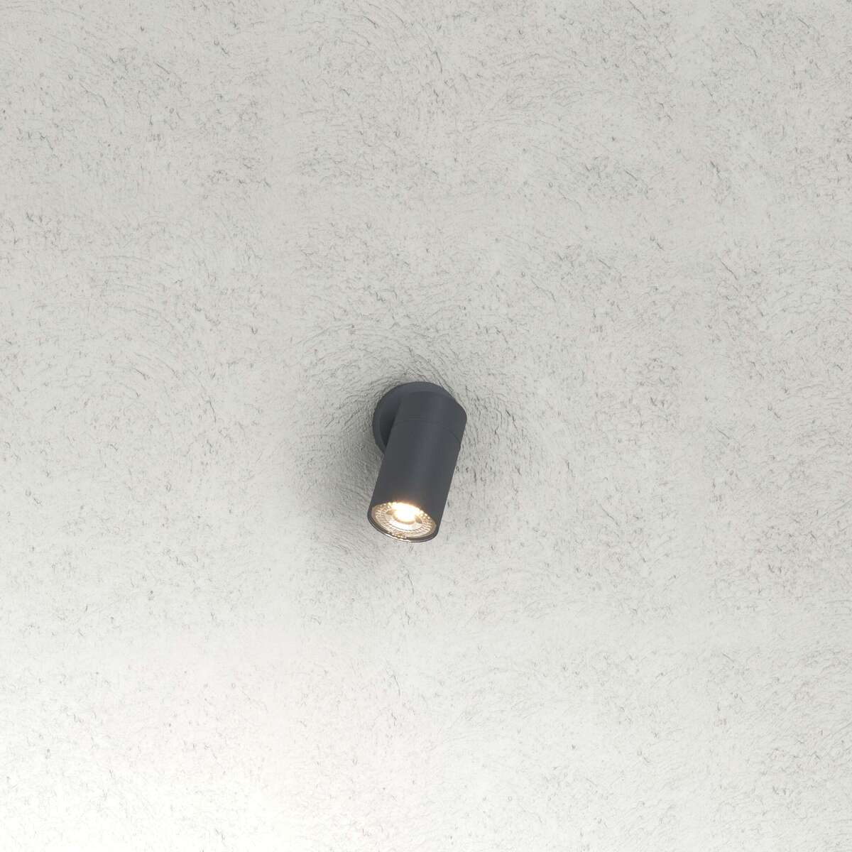 OSLO APPLIQUE/PLAFONIERA 1 LUCE GRIGIO ANTRACITE IP65 GU10 NON INCLUSA