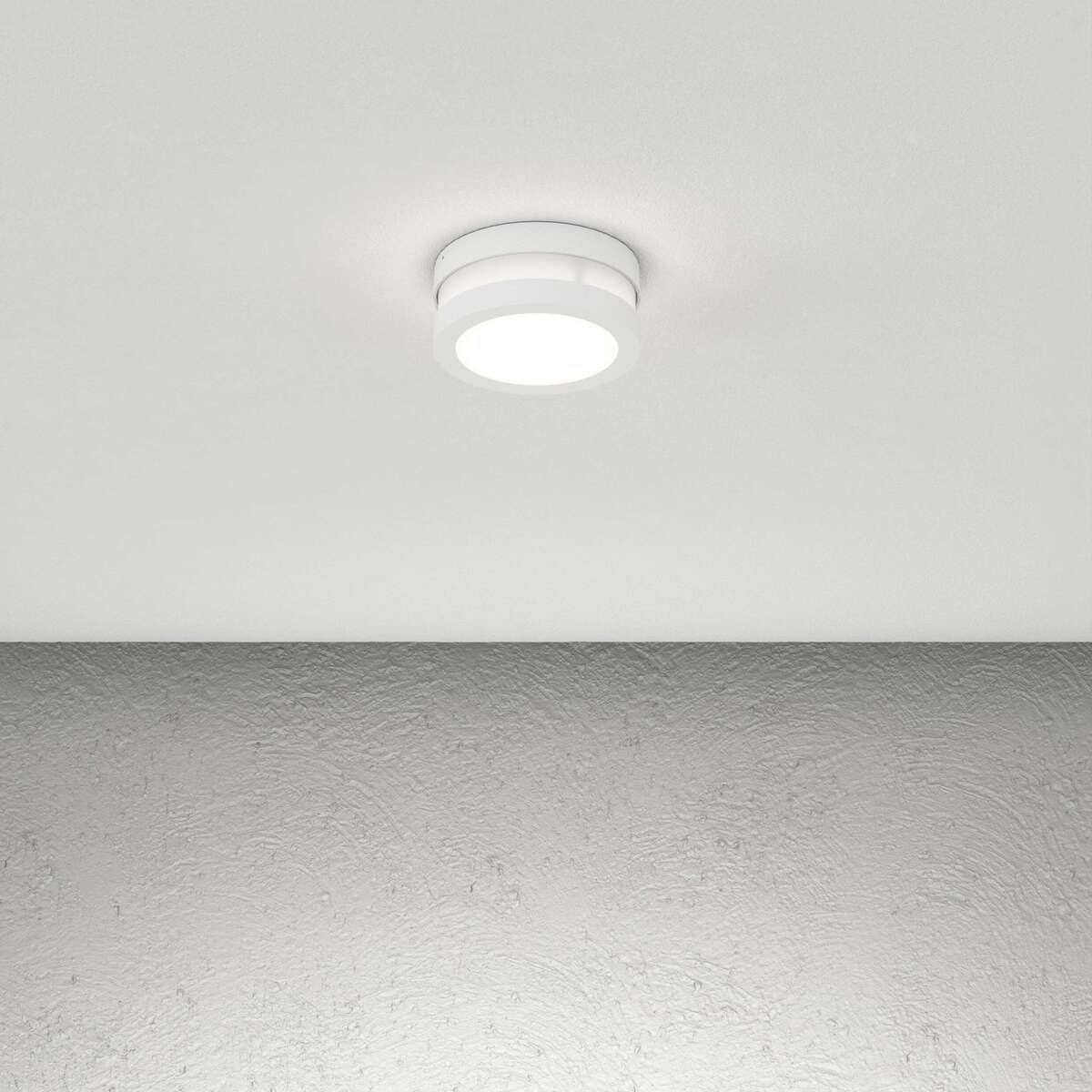 SOHO/14-BI SOHO APPLIQUE/PLAFONIERA 14CM. 1 LUCE BIANCO IP54 GX53 NON INCLUSA