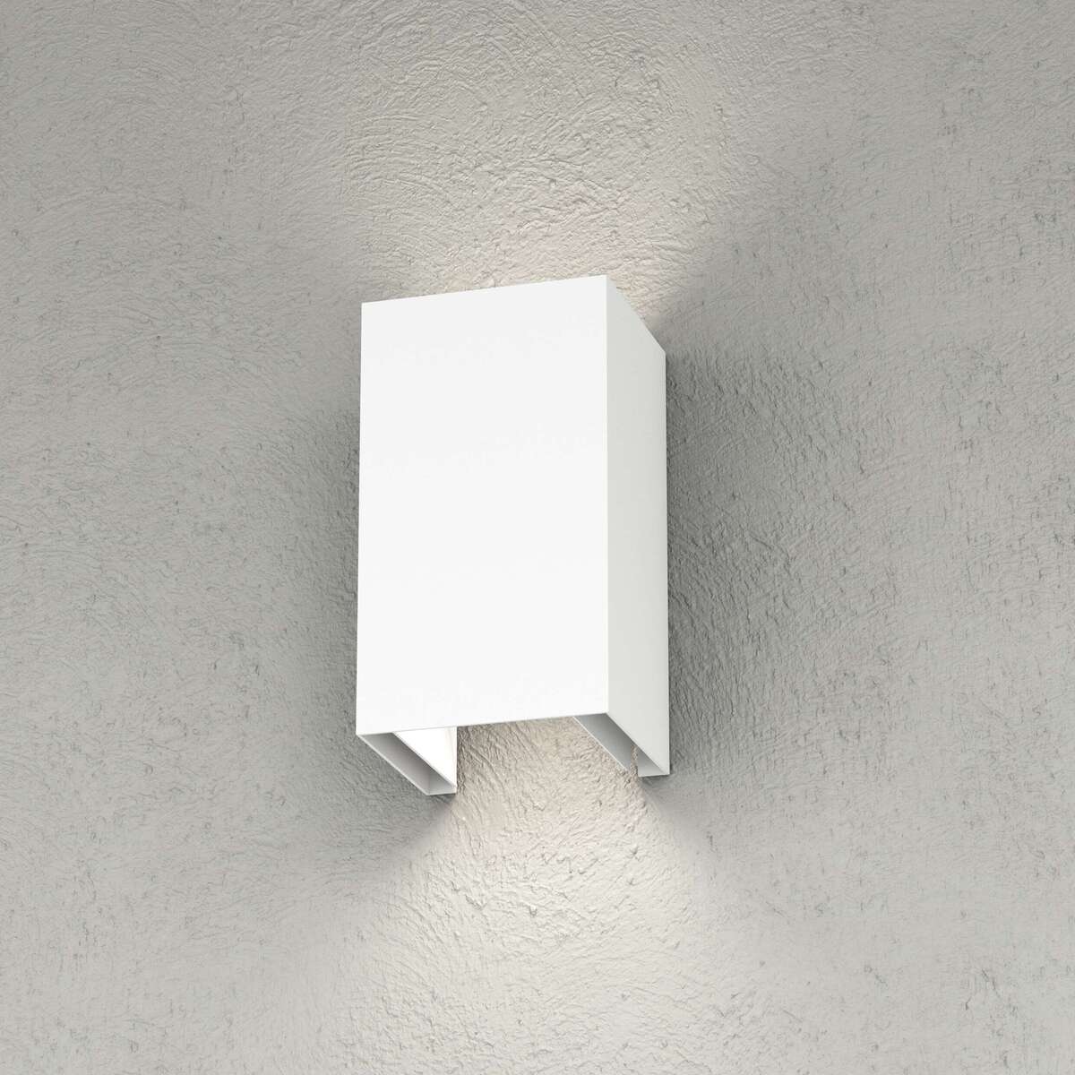 SPA PLUS/AP-BI SPA PLUS APPLIQUE 2 LUCI CON ALETTE REGOLABILI BIANCO IP54 GX53 NON INCLUSE