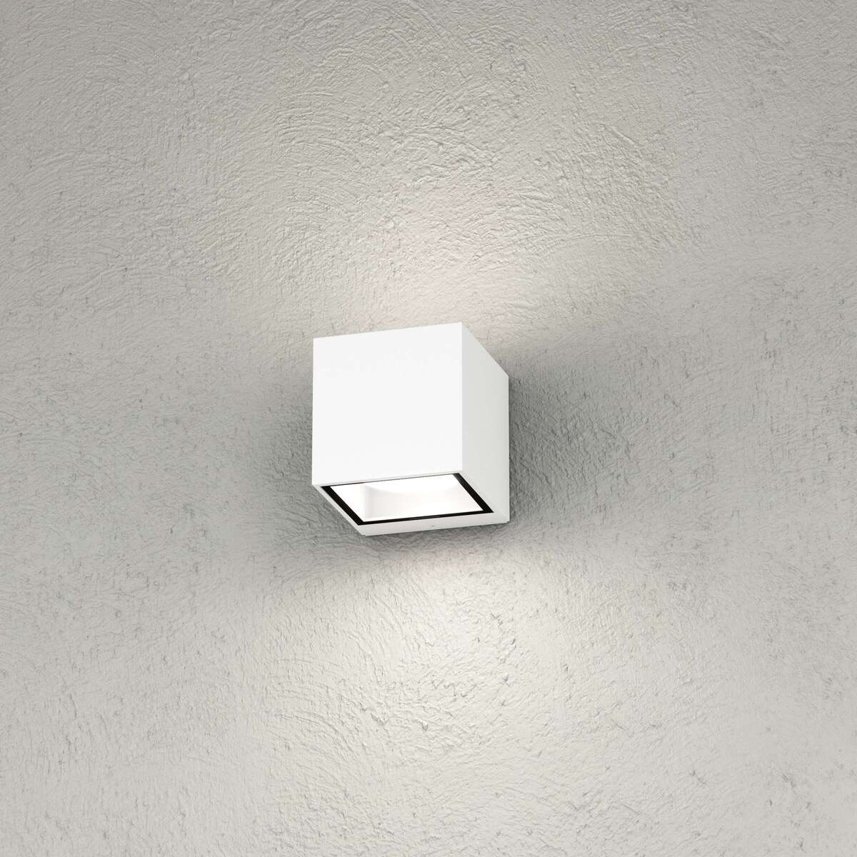 SPA APPLIQUE CUBO 2 LUCI BIANCO IP54 GX53 NON INCLUSE