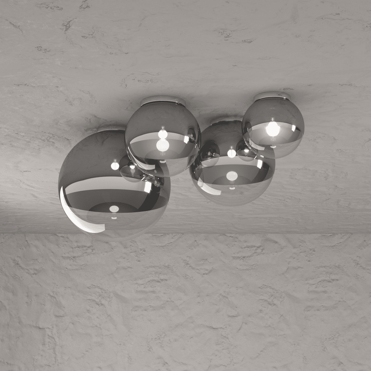 1136/PL30 TARGET PLAFONIERA D.30 CM. 1 LUCE
