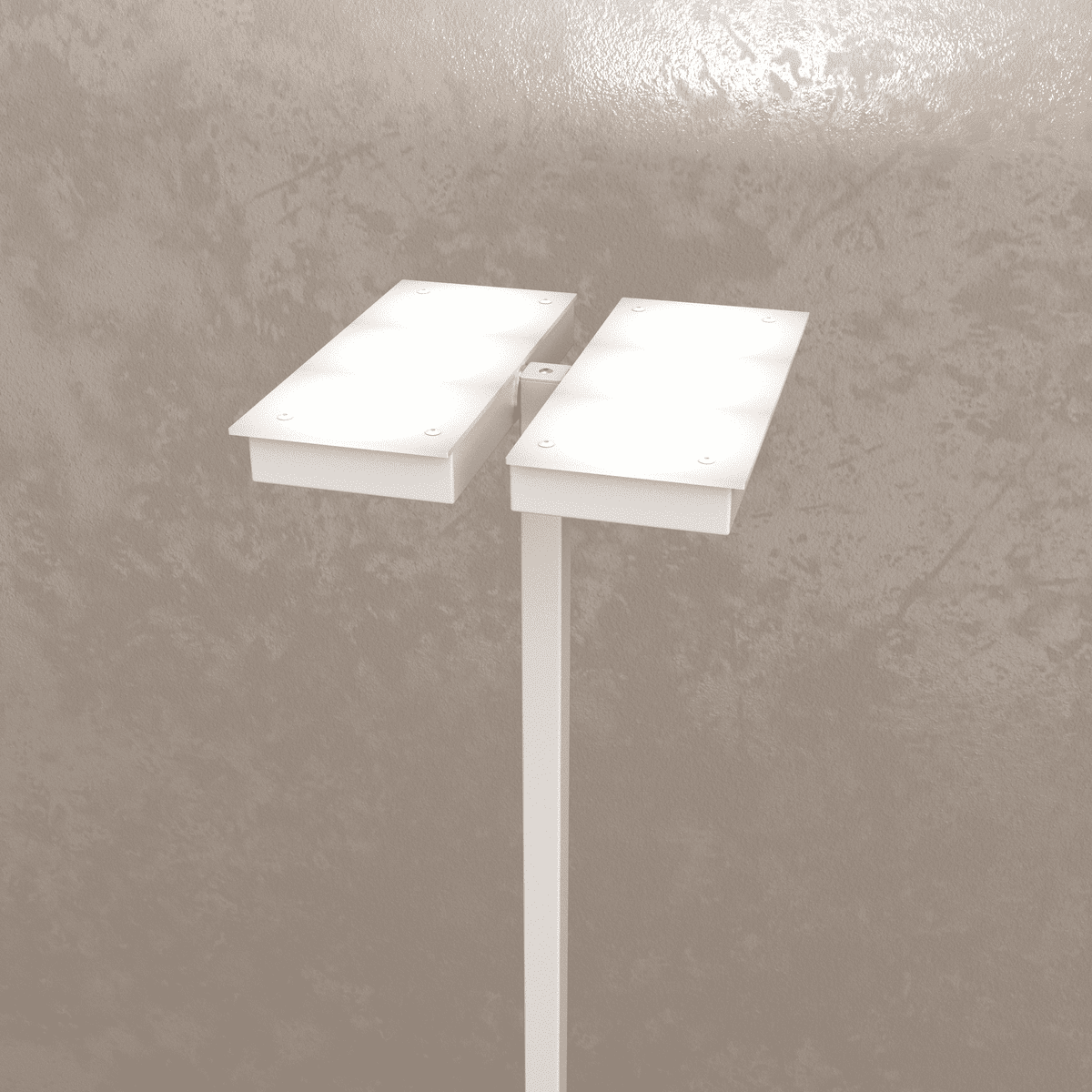1167/T-GR STYLE PIANTANA 6 LUCI GRIGIO