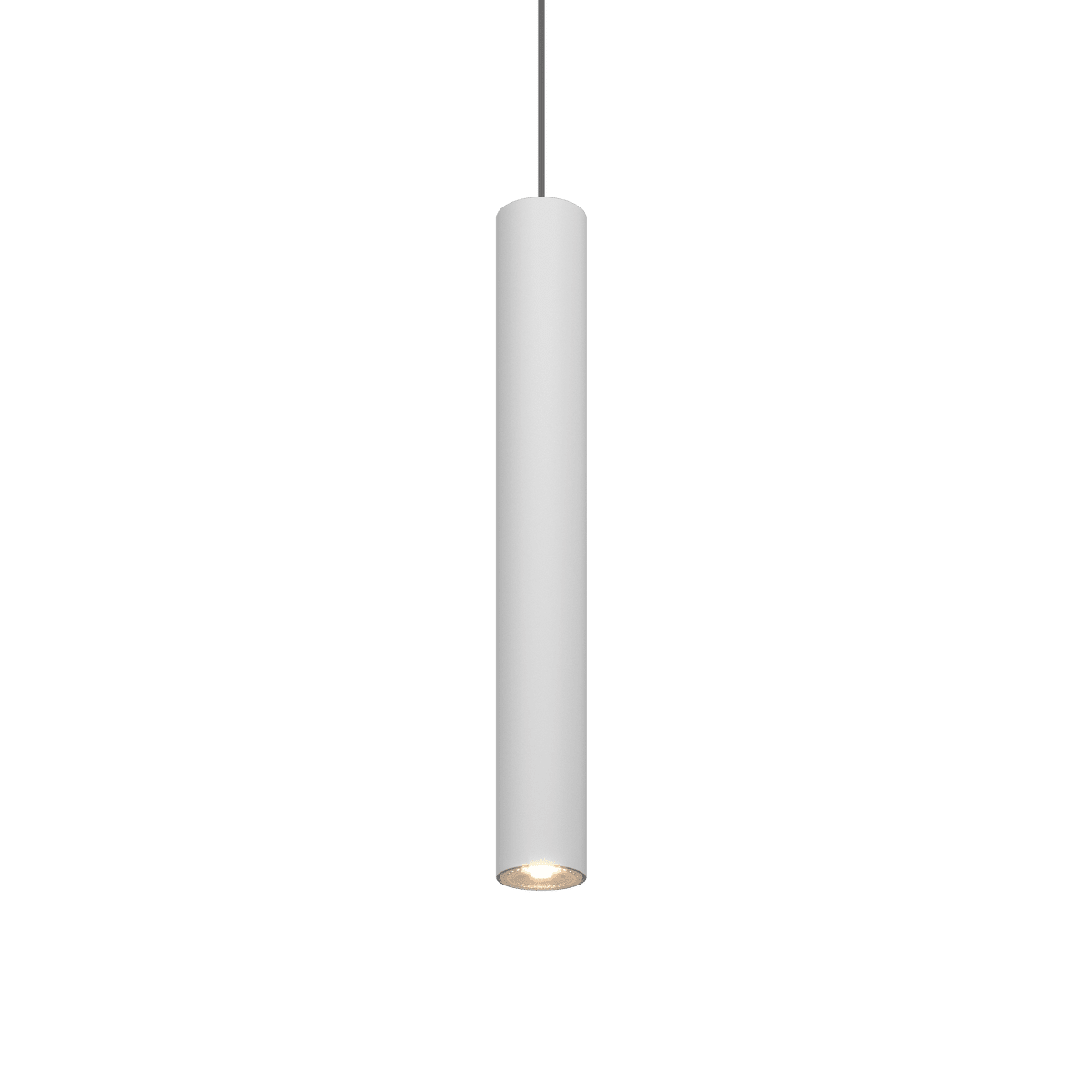 1203/BI ARTICOLO NON COMPLETO! XENA SOSP. 1 LUCE BIANCO CON CAVO CM.250 NO ROSONE