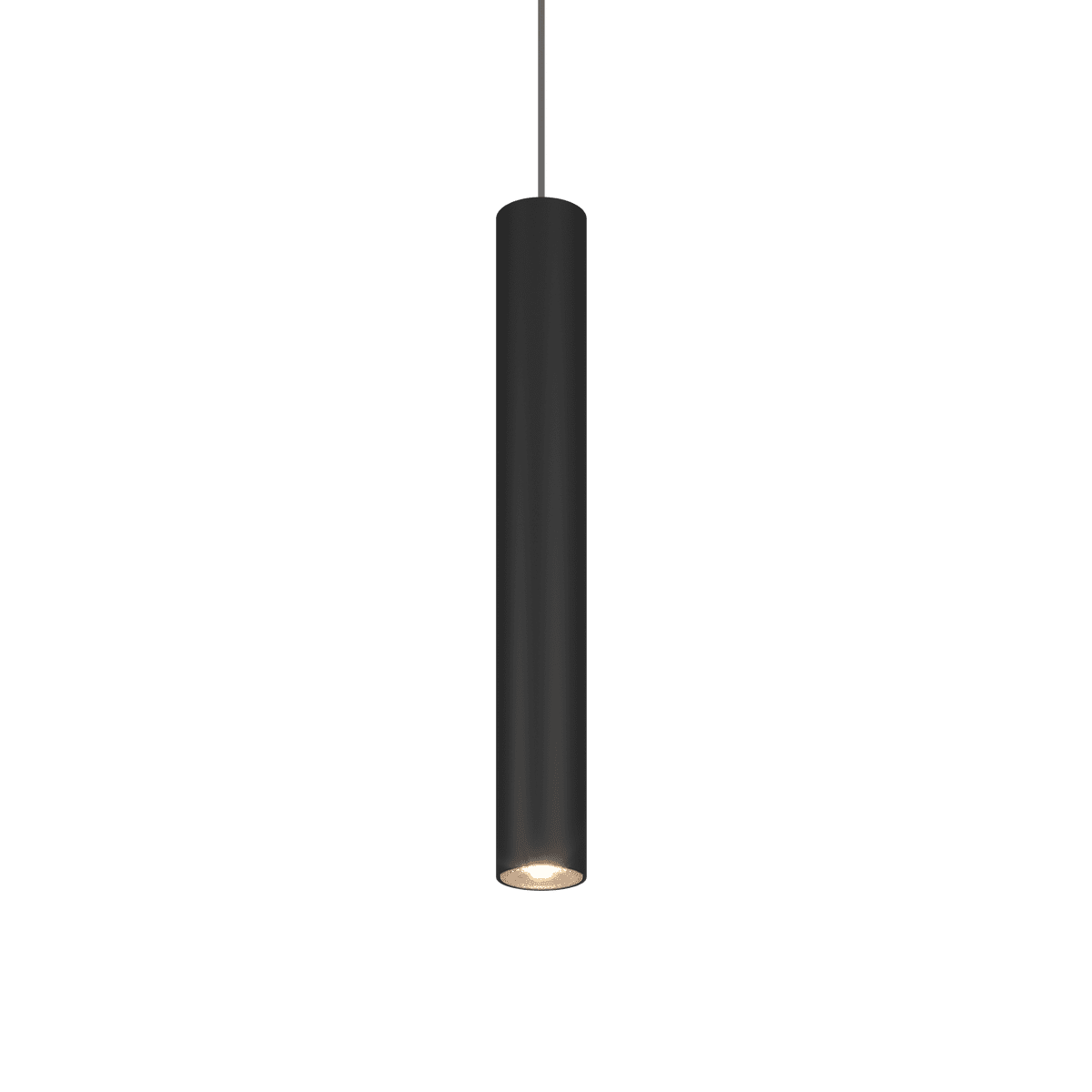 1203/NE ARTICOLO NON COMPLETO! XENA SOSP. 1 LUCE NERO CON CAVO CM.250 NO ROSONE