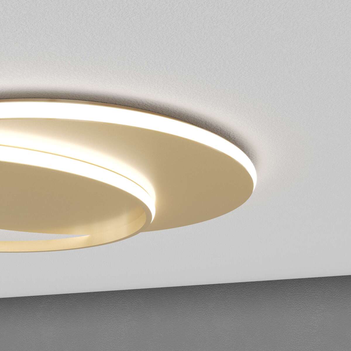 1224/60-GO MERCURY APPLIQUE/PLAFONIERA PICCOLA GOLD CCT 3000/4000 SWITCH