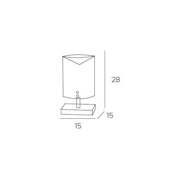 1074/P MAD PORTATILE 1 LUCE