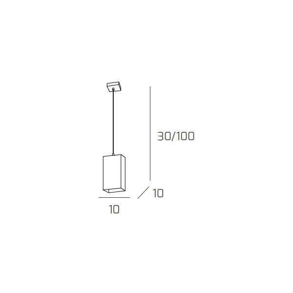 1104/S1 WILD SOSPENSIONE 1 LUCE