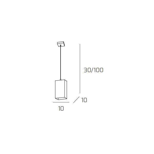 1105/S1 CRAZY SOSPENSIONE 1 LUCE