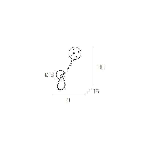 1109/A1-DX SUPER BALL APPLIQUE 1 LUCE DESTRA