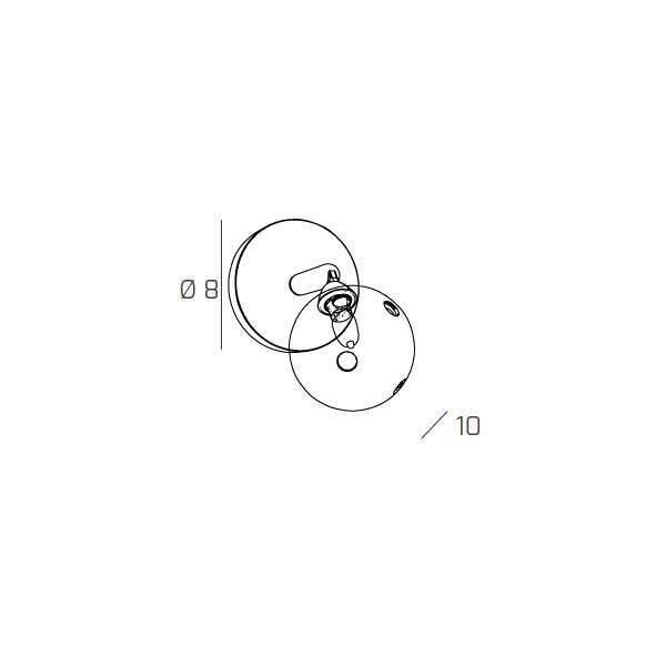 1109/F1 SUPER BALL FARETTO 1 LUCE