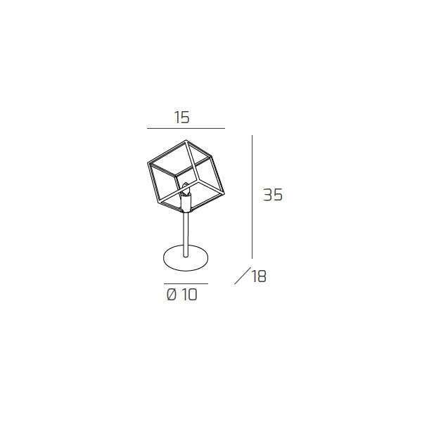 1125/P FRAME PORTATILE 1 LUCE