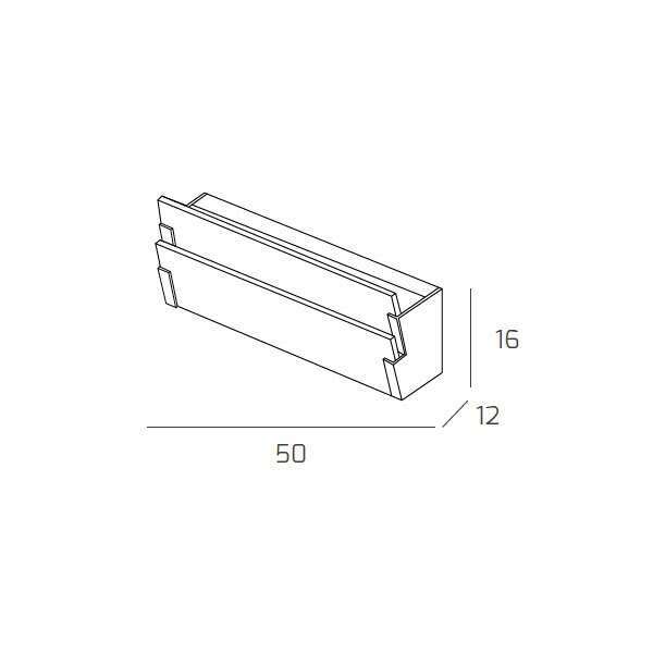 1131/AG ROOF APPLIQUE GRANDE 2 LUCI
