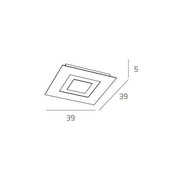 1137/40-SA CARPET 40X40 4 LUCI SABBIA
