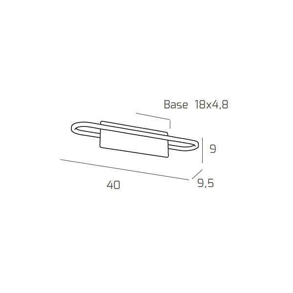 1153/AP N CIRCUIT APPLIQUE PICCOLA LUCE NATURALE