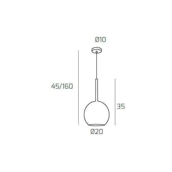 1155CR/SM-OR FUTURE SOSP. CROMO 1 LUCE MEDIA ORO