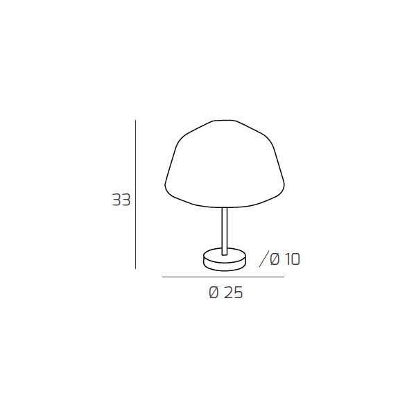 1176OS/P ALPHA-AM DOUBLE SKIN PORTATILE OTTONE SAT. VETRO ALPHA AMBRA