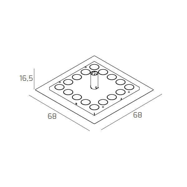 1185/68-BI FLOPPY BIANCO