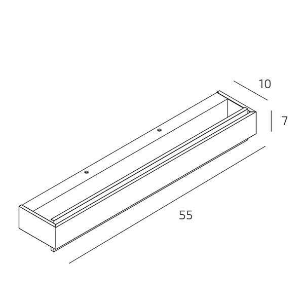 1213/55 DM-GO BIOS APPLIQUE /PLAFONIERA GRANDE GOLD A LED INTEGR. SWITCH 3000/4000CON DIFFUSORE IN METACR. SATIN.