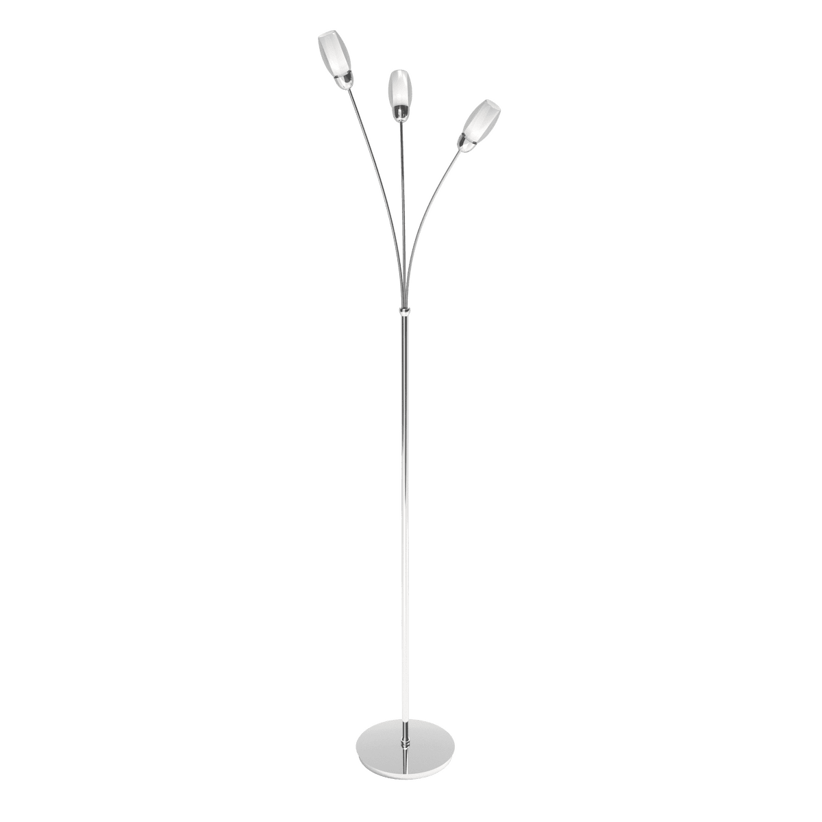 1011/T3-A FEELING PIANTANA 3 LUCI VETRO A