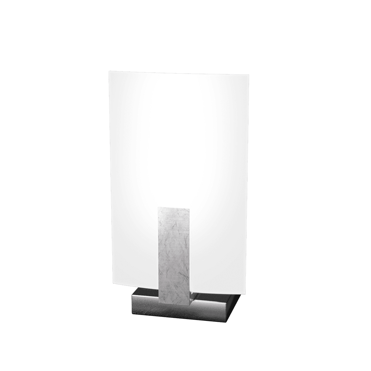 1019/P-FA WOOD PORTATILE 1 LUCE FOGLIA ARGENTO
