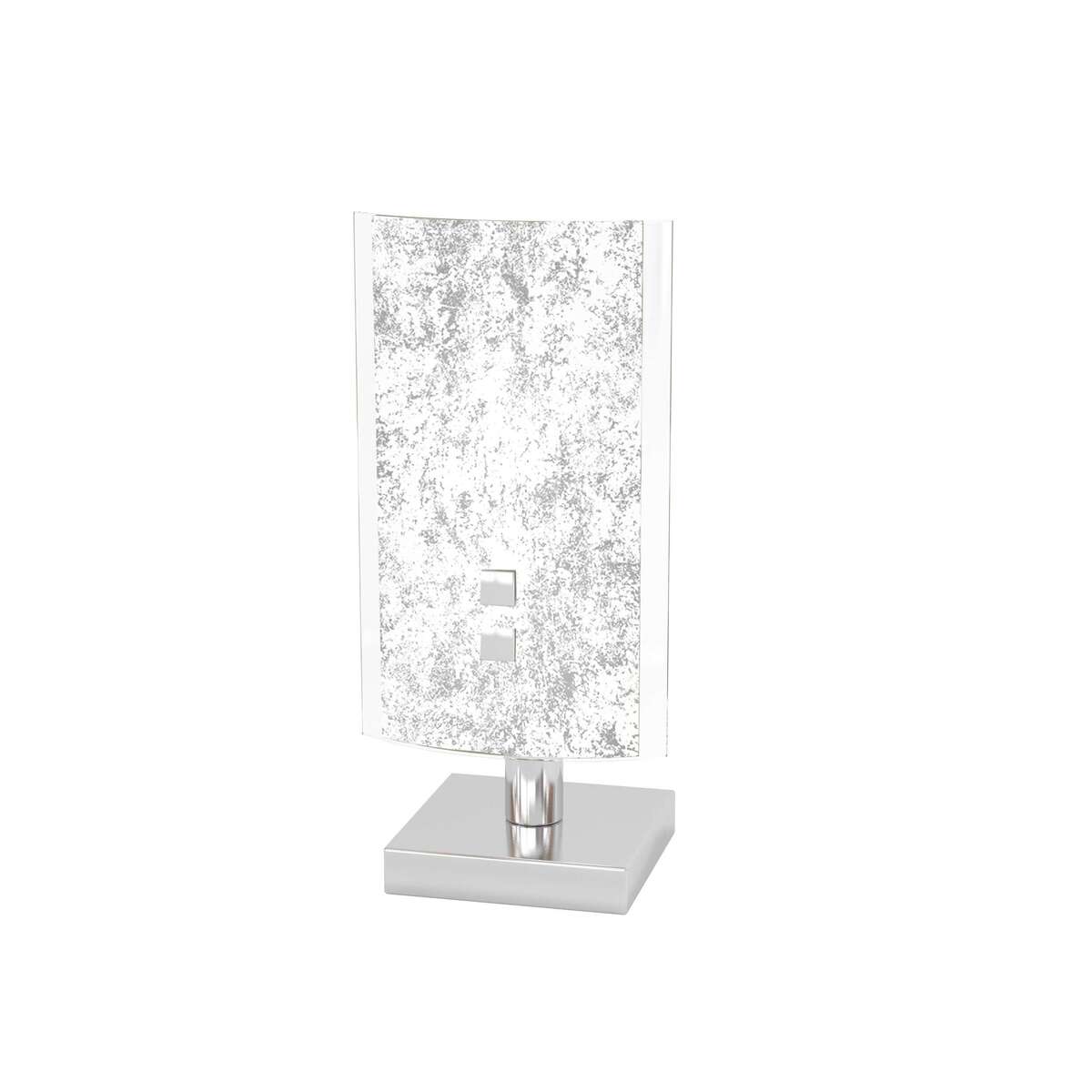 1088/P-FA SHADOW PORTATILE 1 LUCE FOGLIA ARGENTO