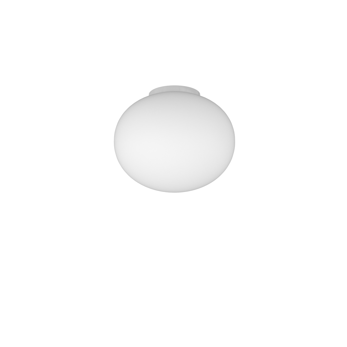 1092BI/PL35 SOFT PLAFONIERA BIANCO D.35 CM. 1 LUCE