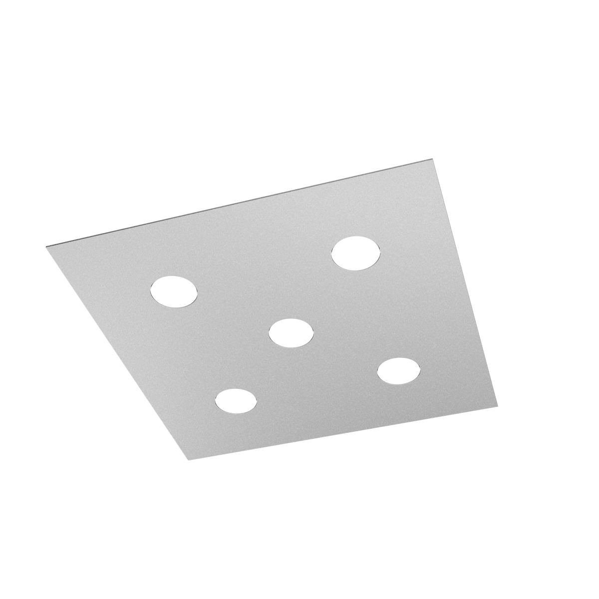 1127/PL5-GR AREA PLAFONIERA 5 LUCI GRIGIO