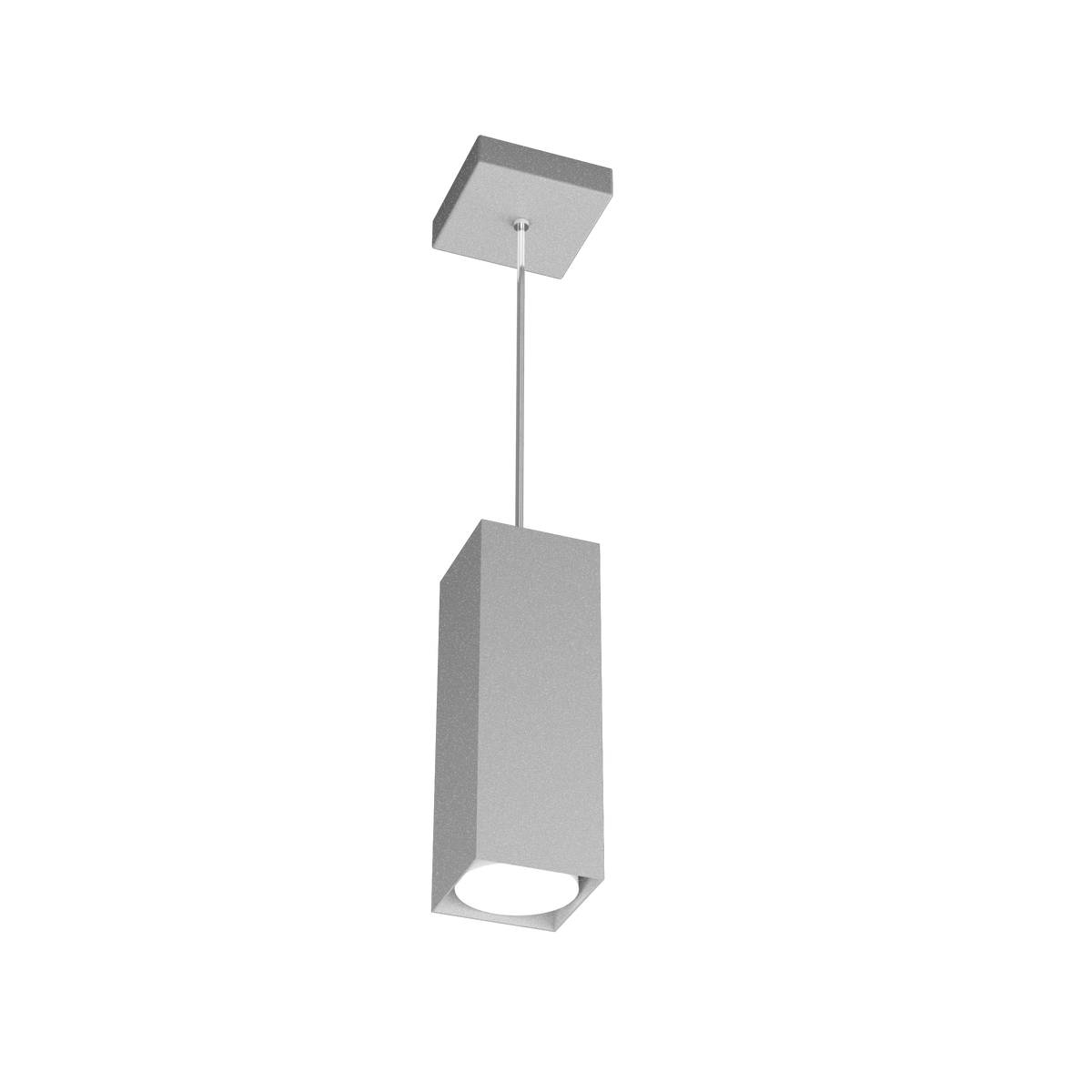 1127/S25-GR AREA SOSPENSIONE TUBO H.25 1 LUCE GRIGIO