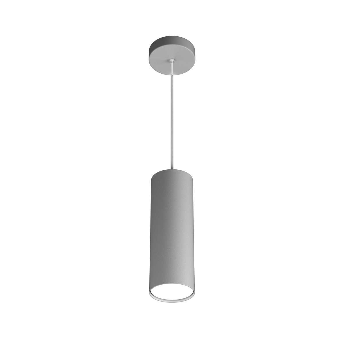 1128/S25-GR CLOUD SOSPENSIONE TUBO H.25 1 LUCE GRIGIO
